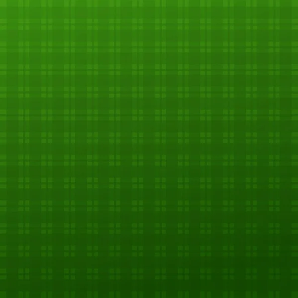 Grünes Karomuster Hintergrund — Stockvektor