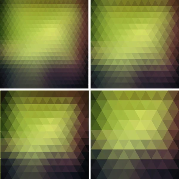 Abstract retro triangle  background — Stock Vector