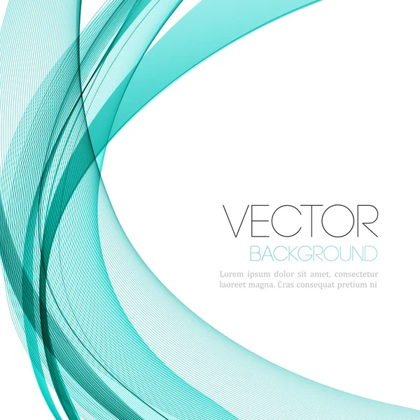 Abstract color lines background. Template leaflet design — Stock Vector