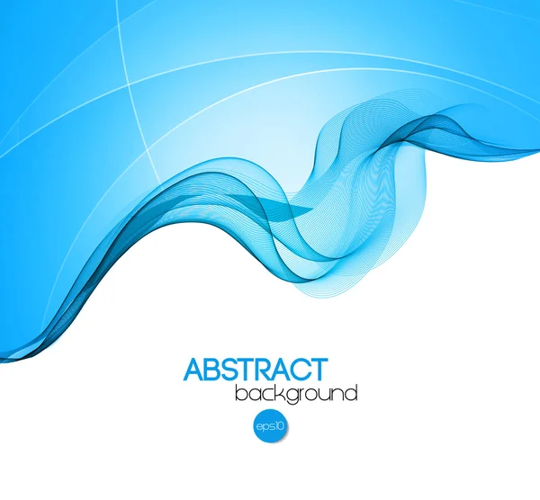 Abstracte gebogen lijnen achtergrond. Model brochure ontwerp — Stockvector