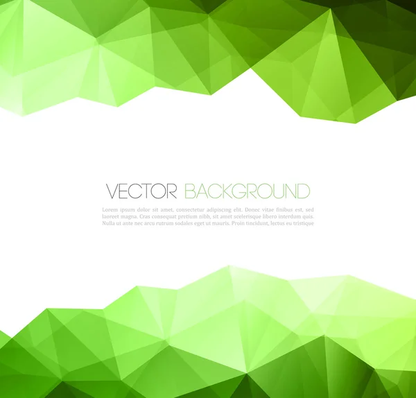 Abstract colorful geometric background. Template brochure design — Stock Vector