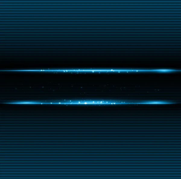 抽象的深色背景，与蓝色的灯光 — 图库矢量图片