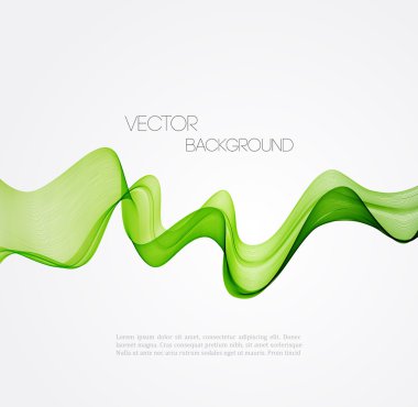 Soyut eğri çizgi arkaplanı. Şablon broşür tasarımı