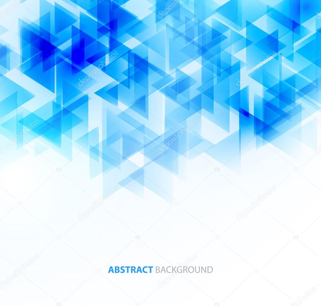 Blue shiny technical background. Vector