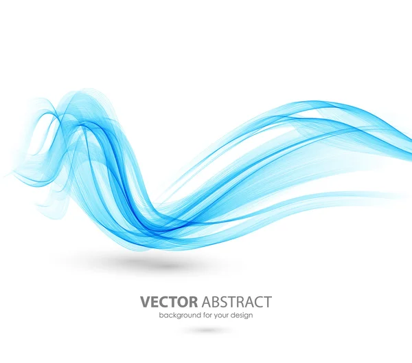 Abstract template background with wave — Stock Vector