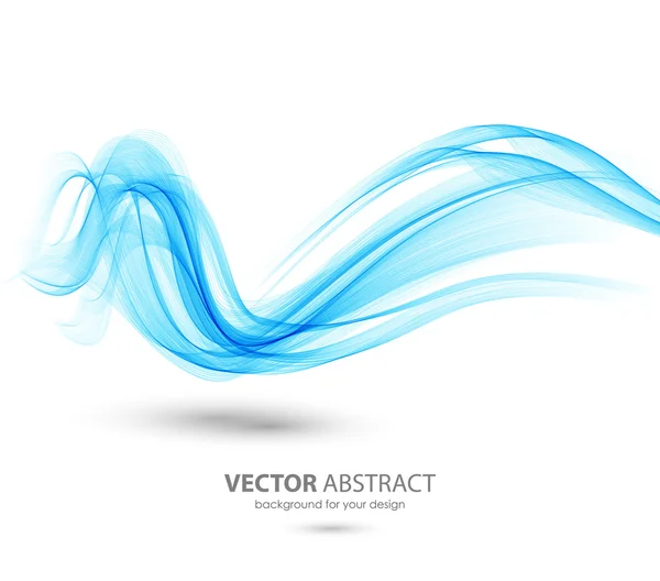 Abstract template background with wave — Stock Vector