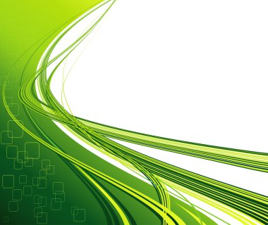 Soyut eğri çizgi arkaplanı. Şablon broşür tasarımı