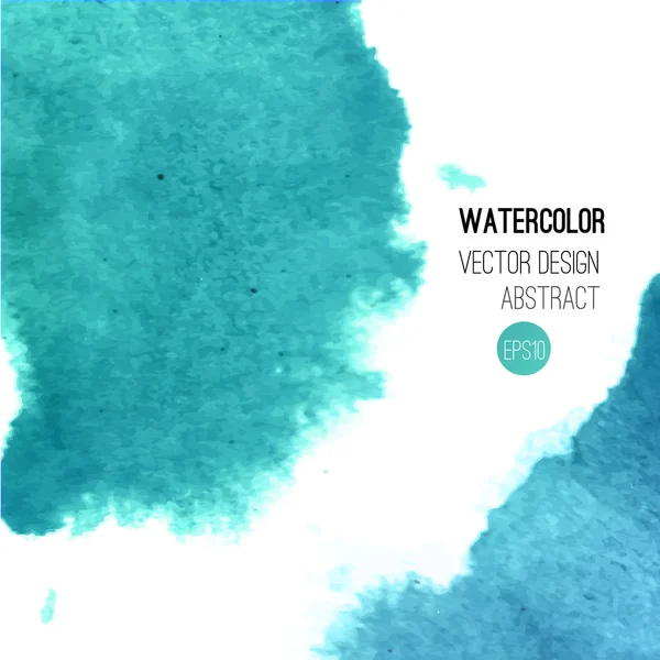 Abstrakter Aquarell-Hintergrund. — Stockvektor