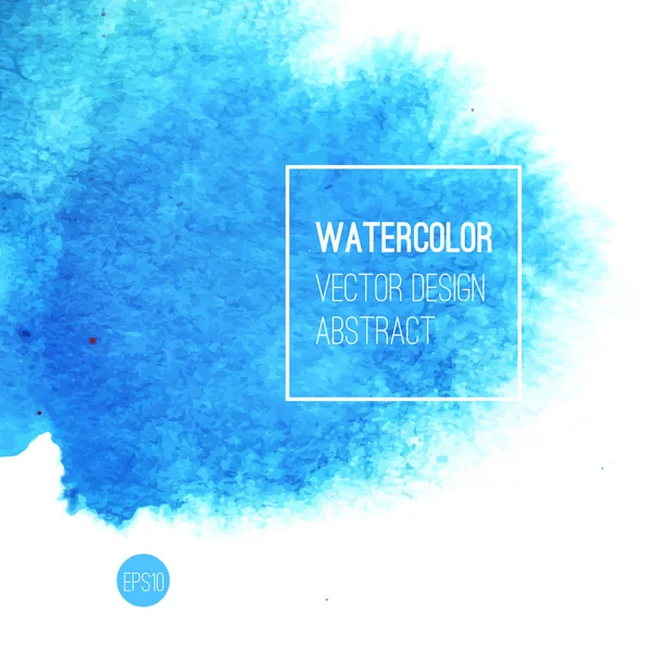 Abstrakter Aquarell-Hintergrund. — Stockvektor