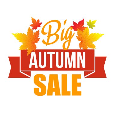 Yapraklı sonbahar arkaplanı. 