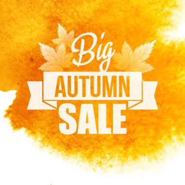 Yapraklı sonbahar arkaplanı. 