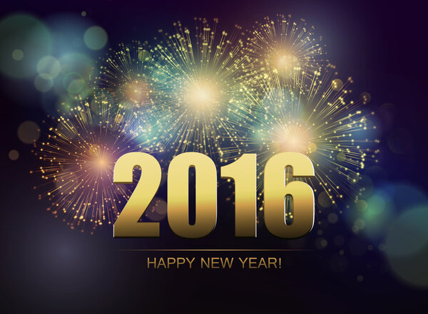 Векторный праздничный фейерверк
