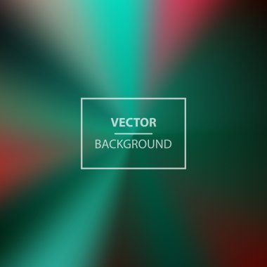 Soyut renkli Radyal vektör arka plan bulanık. 