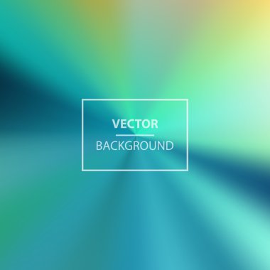 Soyut renkli Radyal vektör arka plan bulanık. 