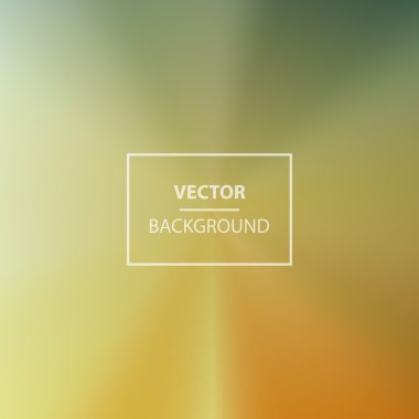 Soyut renkli Radyal vektör arka plan bulanık. 