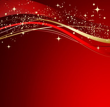 Kırmızı Noel arka plan. 