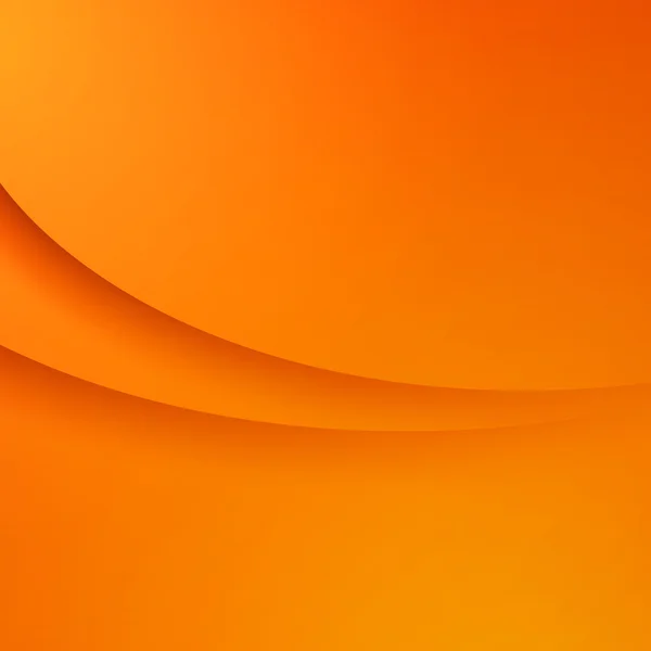 Vettore arancione Sfondo astratto con linee curve — Vettoriale Stock
