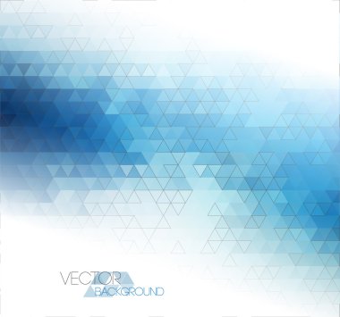 Soyut mavi ışık şablonu arka planı