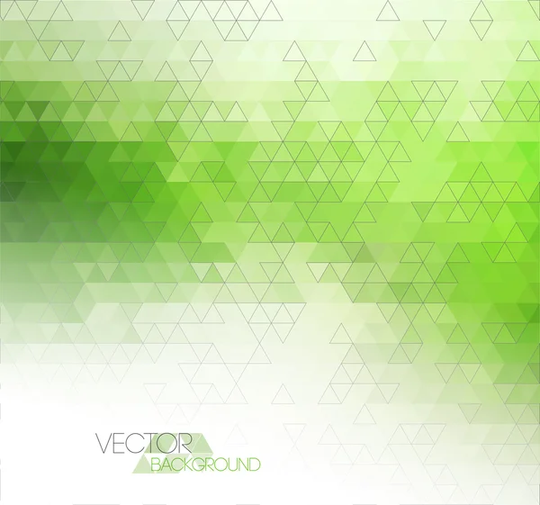 Zelenou abstraktní pozadí šablony — Stockový vektor