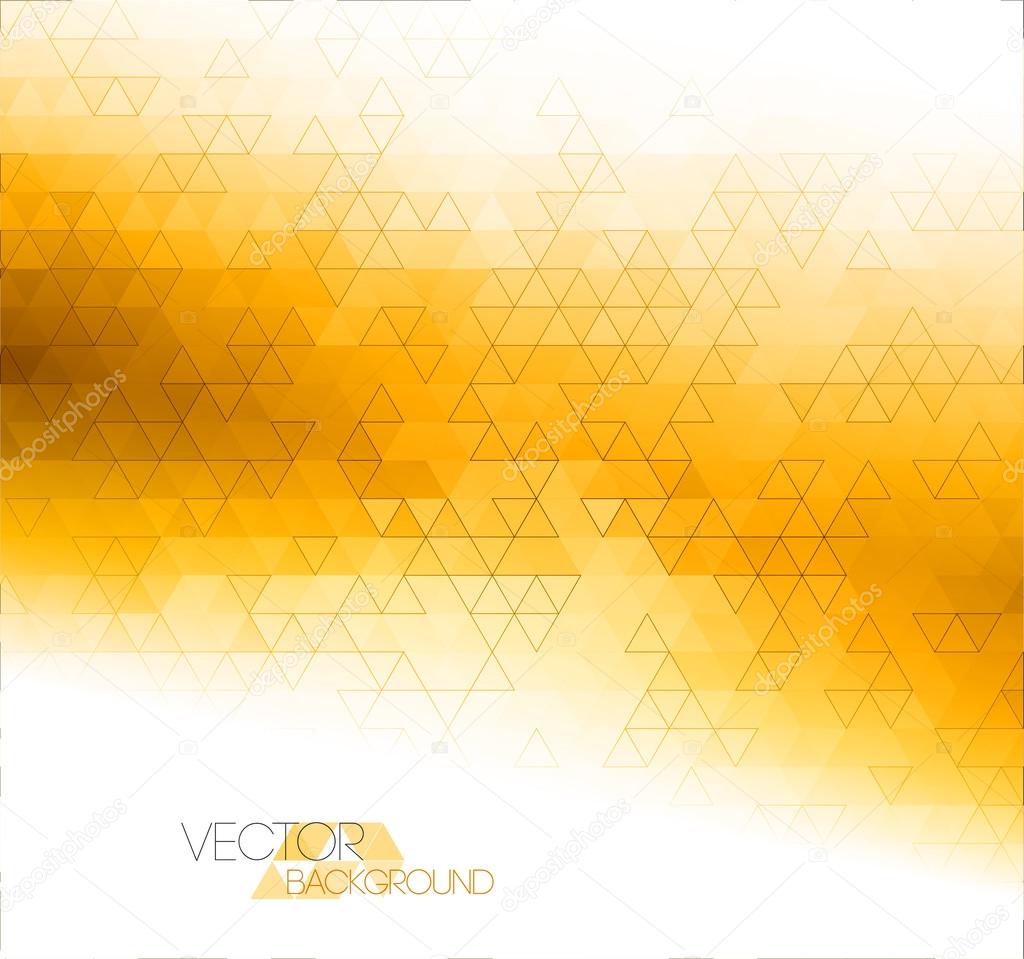 Abstract orange light template background