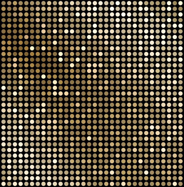 Abstract gold mosaic background. — Stock Vector