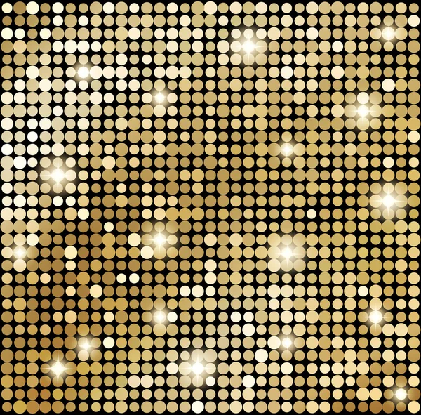 Abstract gold mosaic background. — Stock Vector