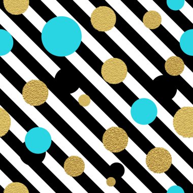 Klasik sorunsuz altın glitter desen noktalı.