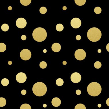 Klasik sorunsuz altın glitter desen noktalı.