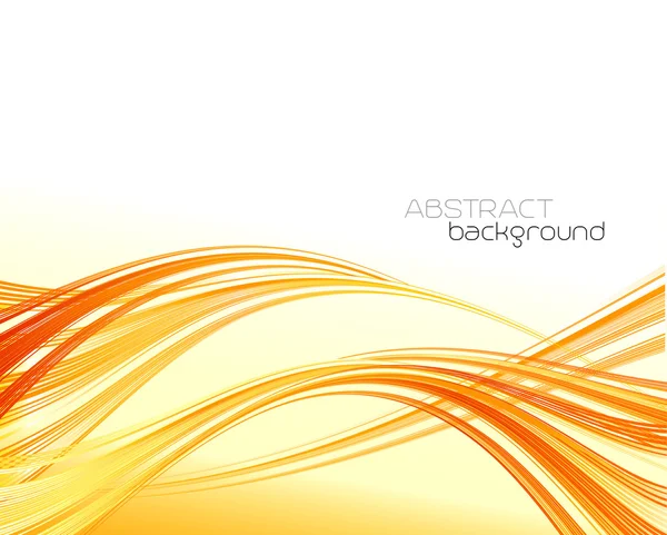 Oranje abstracte achtergrond. vector — Stockvector