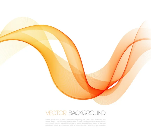 Fond abstrait orange. vecteur — Image vectorielle