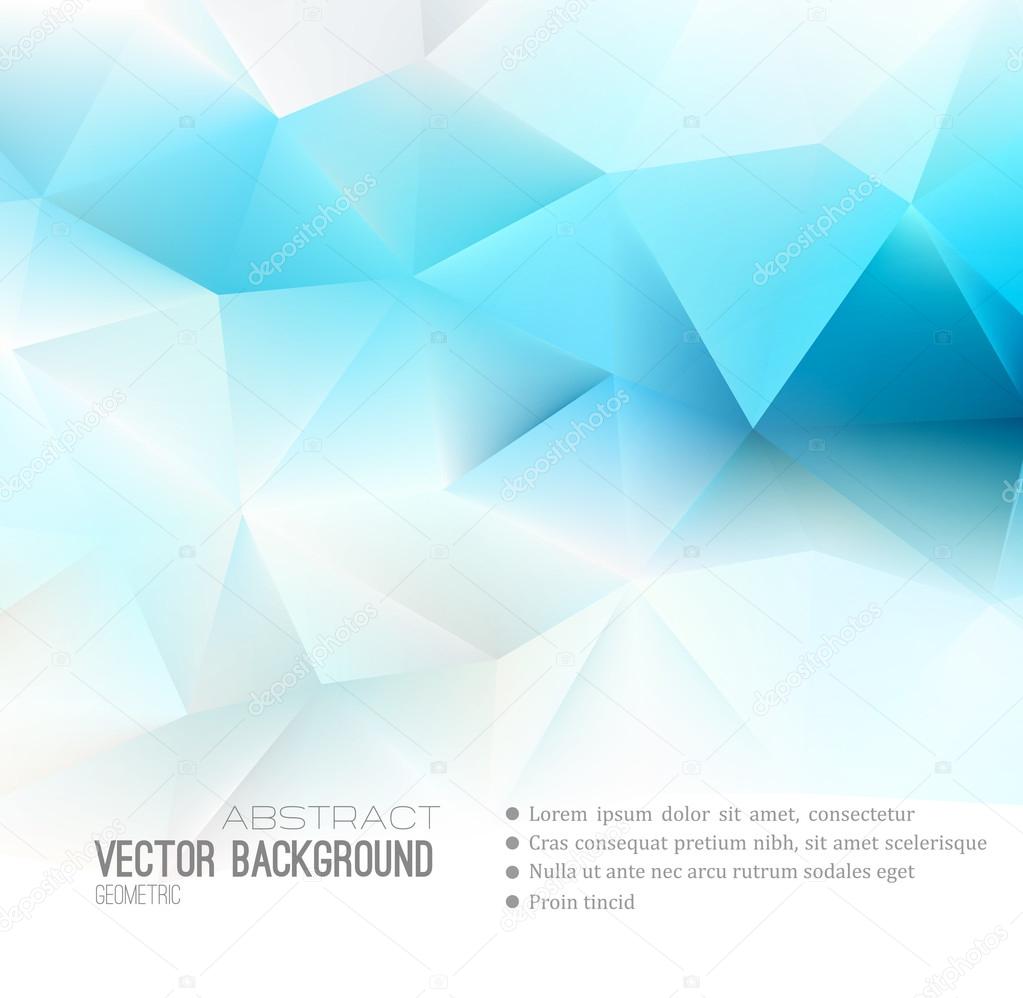 Abstract Geometric Background Design