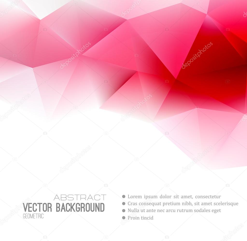 Abstract Geometric Background Design