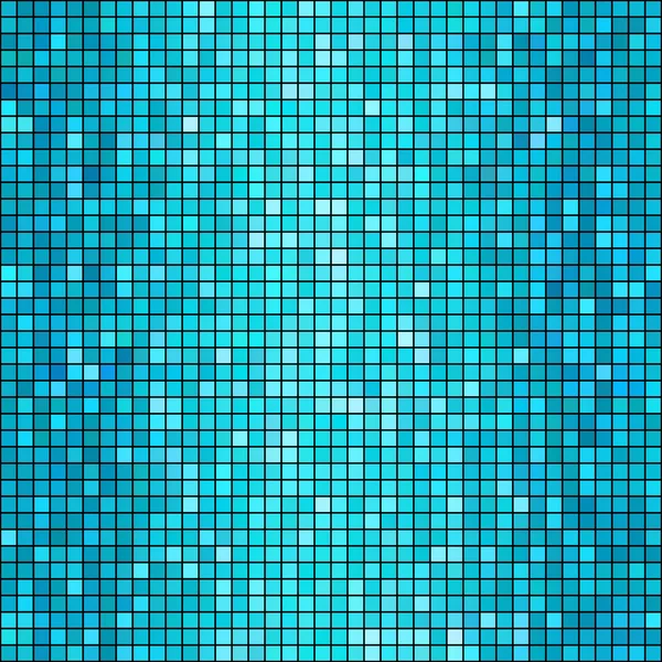 Vecteur bleu mosaïque fond — Image vectorielle