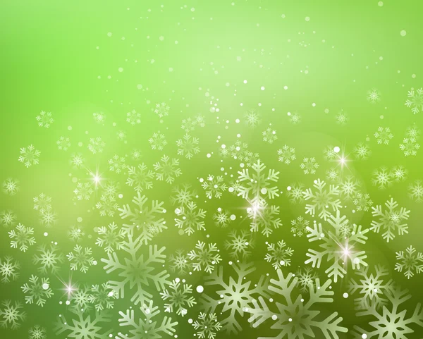 Navidad copos de nieve fondo — Archivo Imágenes Vectoriales