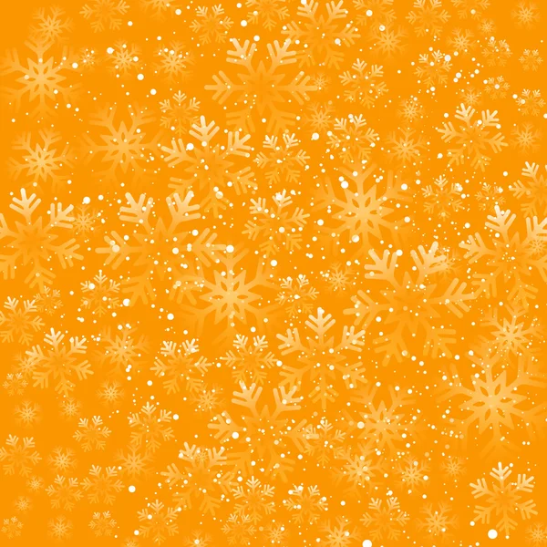 Noël flocons de neige fond — Image vectorielle