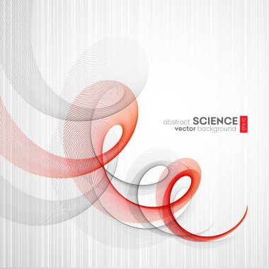 Vektör arka plan, fütüristik dalgalı