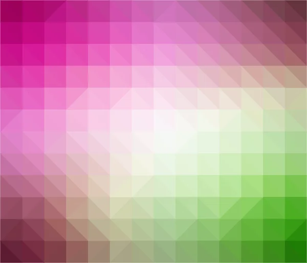 Retro patroon van geometrische vormen. kleurrijke mozaïek banner. — Stockvector