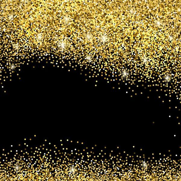 Or fond paillettes . — Image vectorielle