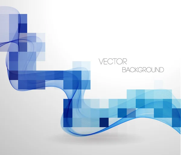 Vektor abstrakter geometrischer Hintergrund mit Mosaik — Stockvektor