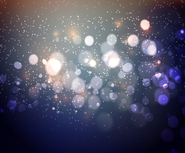 Arka plan. Bokeh ışıkları ile şenlikli şık arka plan