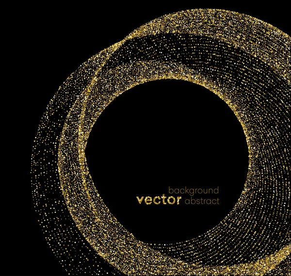 Gold glitter background. — Stock Illustration Gold glitter background. Royalty Free Stock Vectors