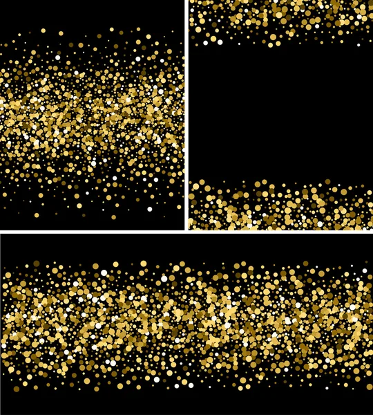 Or fond paillettes . — Image vectorielle