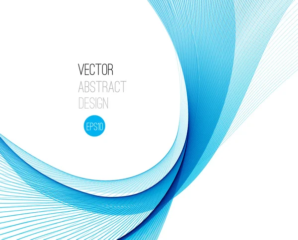 Fond vectoriel abstrait, ondulé futuriste — Image vectorielle