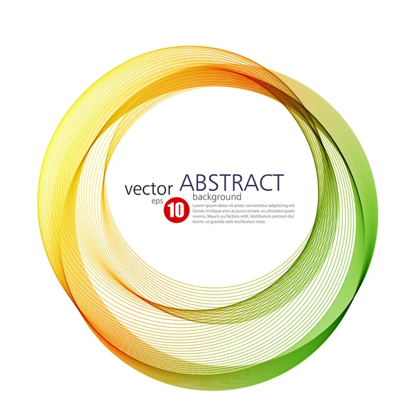 Fondo abstracto vector, ondulado futurista — Vector de stock