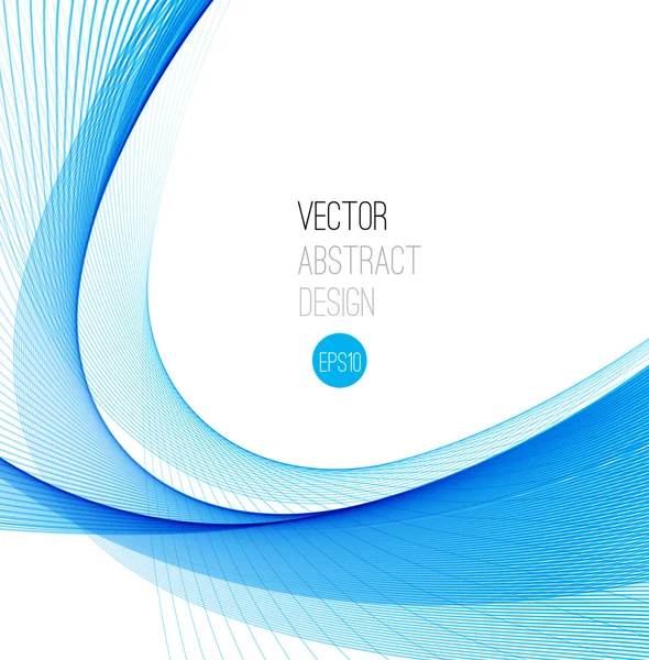 Fond vectoriel abstrait, ondulé futuriste — Image vectorielle