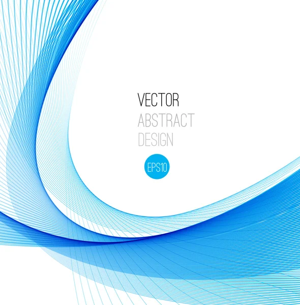 Fundo vetorial abstrato, futurista ondulado — Vetor de Stock