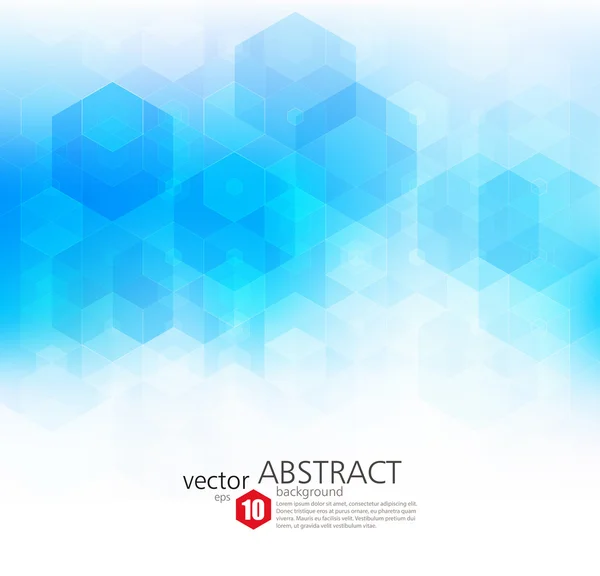 Vector Fond géométrique abstrait. Modèle conception de brochure — Image vectorielle