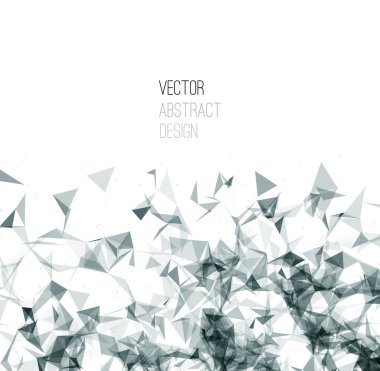 Tel kafes kafes poligonal arka plan.