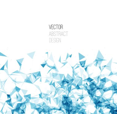 Tel kafes kafes poligonal arka plan.