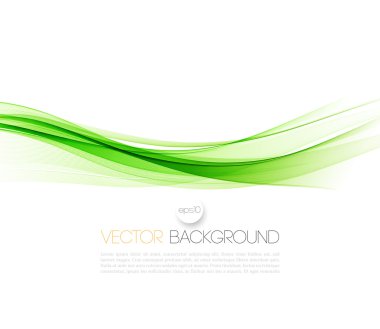 Abstract vector background, futuristic wavy clipart